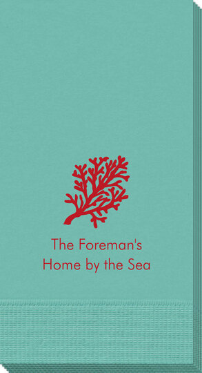 Coral Reef Guest Towels